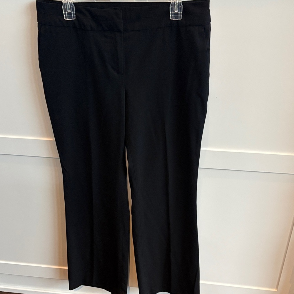 Chelsea & Theodore Black Straight Leg Pants